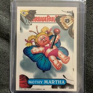 Garbage pail kids card